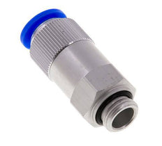 Push-In Check Valve 12mm & G3/8'' Male Aluminum 0.2-10bar (3-145psi) Thread-Hose