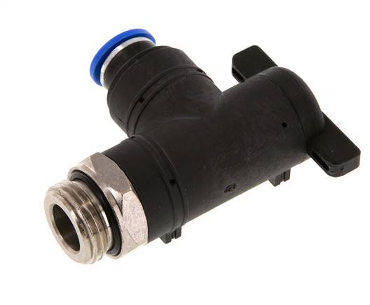 2-Way Elbow Ball Valve 10 mm - G1/2'' Plastic/Brass