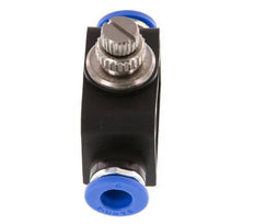 Silenciador de control de flujo Recto 6 mm Latón/PA 66