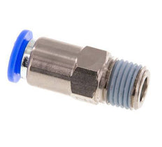 Válvula de retención a presión de 8mm y R1/4'' macho de latón/PBT 0,2-10bar (3-145psi) Rosca-manguera