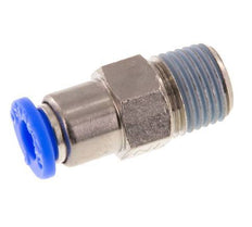 Válvula de retención a presión de 6mm y R1/4'' macho de latón/PBT 0,2-10bar (3-145psi) Rosca-manguera