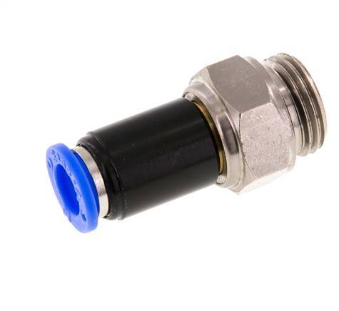 Junta giratoria de 10mm y G1/2'' Roscas macho de latón niquelado/PBT NBR Giratorio