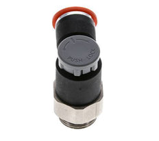 Flow Control Valve Meter-In Elbow 10 mm - G3/8'' Brass/PA 66 Locknut