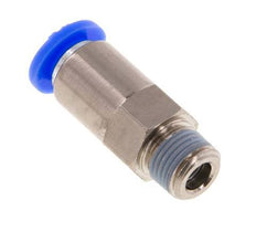 Válvula de retención a presión de 6mm y R1/8'' macho de latón/PBT 0,2-10bar (3-145psi) con rosca para manguera