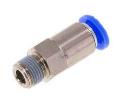 Válvula de retención a presión de 6mm y R1/8'' macho de latón/PBT 0,2-10bar (3-145psi) con rosca para manguera