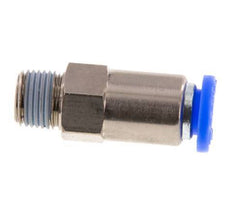 Válvula de retención a presión de 6mm y R1/8'' macho de latón/PBT 0,2-10bar (3-145psi) con rosca para manguera