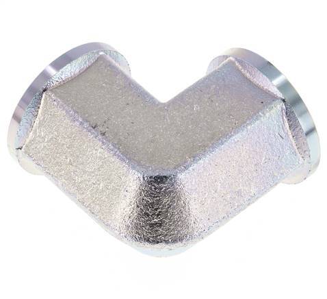 Racor acodado 90deg G1'' Hembra Acero Alta Presión 160bar (2248.0psi) Hidráulico