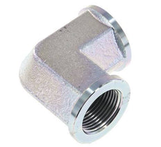 Racor acodado 90deg G1'' Hembra Acero Alta Presión 160bar (2248.0psi) Hidráulico