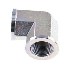 Racor acodado 90deg G1'' Hembra Acero Alta Presión 160bar (2248.0psi) Hidráulico