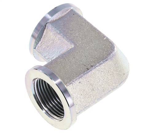 Racor acodado 90deg G1'' Hembra Acero Alta Presión 160bar (2248.0psi) Hidráulico