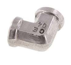 Racor acodado 90deg G1/8'' Hembra Acero inoxidable de alta presión 350bar (4917.5psi) Hidráulico