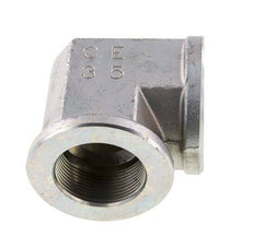 Racor acodado 90deg G1 1/2'' Hembra Acero Alta Presión 160bar (2248.0psi) Hidráulico