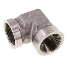 Racor acodado 90deg G1 1/4'' Hembra Acero inoxidable de alta presión Hidráulica 160bar (2248.0psi)