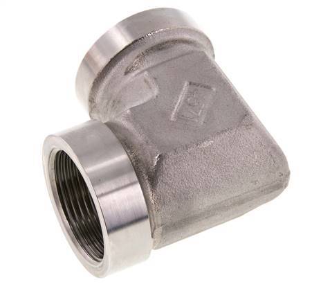 Racor acodado 90deg G1 1/4'' Hembra Acero inoxidable de alta presión Hidráulica 160bar (2248.0psi)