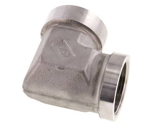 Racor acodado 90deg G1 1/4'' Hembra Acero inoxidable de alta presión Hidráulica 160bar (2248.0psi)