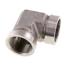 Racor acodado 90deg G1 1/4'' Hembra Acero inoxidable de alta presión Hidráulica 160bar (2248.0psi)