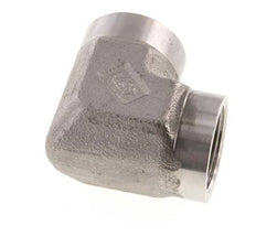 Racor acodado 90deg G3/4'' Hembra Acero inoxidable de alta presión 200bar (2810.0psi) Hidráulico