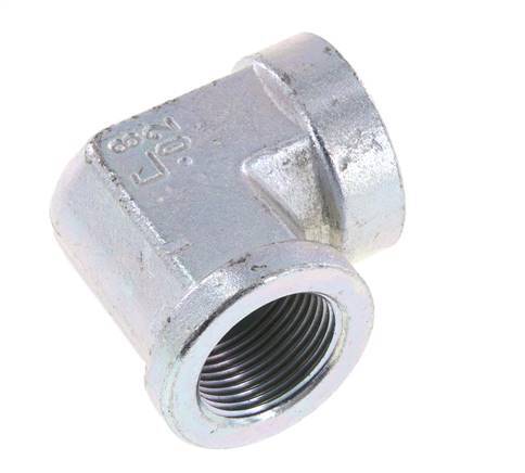 Racor acodado 90deg G3/4'' Hembra Acero alta presión 200bar (2810.0psi) Hidráulico