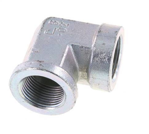 Racor acodado 90deg G3/4'' Hembra Acero alta presión 200bar (2810.0psi) Hidráulico