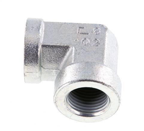 Racor acodado 90deg G1/2'' Hembra Acero alta presión 225bar (3161.25psi) Hidráulico