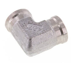 Racor acodado 90deg G3/8'' Hembra Acero inoxidable de alta presión 250bar (3512.5psi) Hidráulico