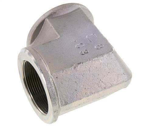 Racor acodado 90deg G2'' Hembra Acero Alta Presión 100bar (1405.0psi) Hidráulico