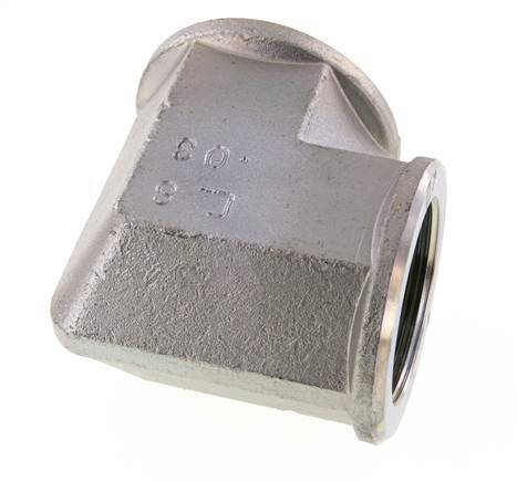 Racor acodado 90deg G2'' Hembra Acero Alta Presión 100bar (1405.0psi) Hidráulico
