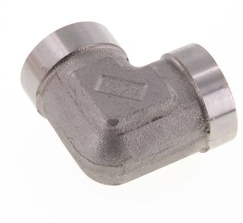 90deg Angled Fitting G1'' Female High Pressure Stainless Steel 160bar (2248.0psi) Hydraulic