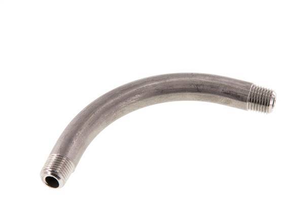 Tubo en ángulo de 90 grados R1/4'' Acero inoxidable 16bar (224.8psi)