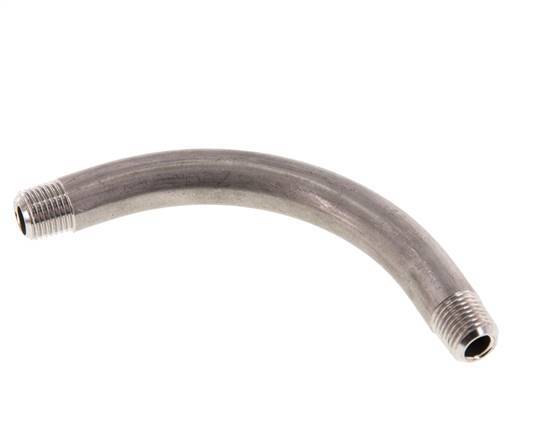 Tubo en ángulo de 90 grados R1/4'' Acero inoxidable 16bar (224.8psi)