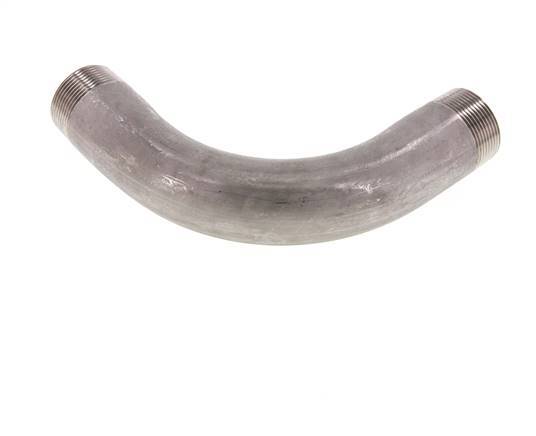 Tubo acodado 90deg R1 1/2'' Acero inoxidable 16bar (224.8psi)