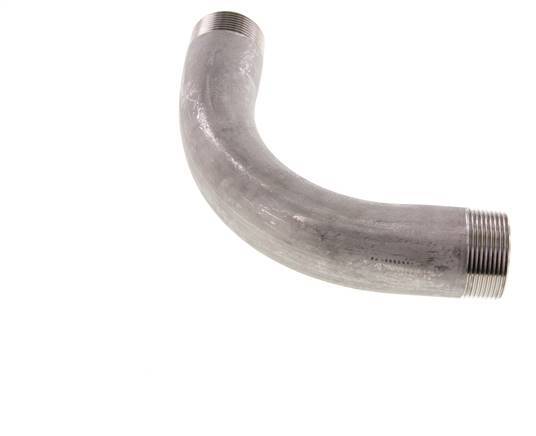 Tubo acodado 90deg R1 1/2'' Acero inoxidable 16bar (224.8psi)