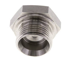 Tapón G1'' Acero inoxidable con hexágono exterior cono de 60° 150bar (2107,5psi) Hidráulico