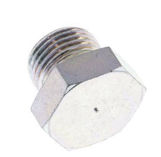Plug G1/2'' Steel with External Hex 60° cone 300bar (4215.0psi) Hydraulic [2 Pieces]