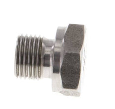 Tapón G1/8'' Acero inoxidable con cono hexagonal externo de 60° 575bar (8078.75psi) Hidráulico
