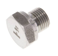 Tapón G1/8'' Acero inoxidable con cono hexagonal externo de 60° 575bar (8078.75psi) Hidráulico