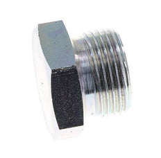 Tapón G1'' Acero con hexágono exterior cono 60° 150bar (2107.5psi) Hidráulico