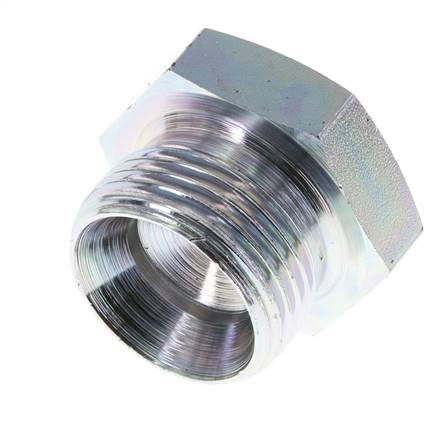 Tapón G1'' Acero con hexágono exterior cono 60° 150bar (2107.5psi) Hidráulico