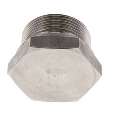 Tapón G1 1/2'' Acero inoxidable con hexágono exterior cono de 60° 125bar (1756.25psi) Hidráulico