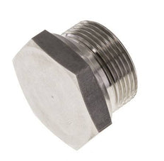 Tapón G1 1/4'' Acero inoxidable con hexágono exterior cono de 60° 150bar (2107,5psi) Hidráulico