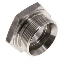 Plug G2'' Stainless steel with External Hex 60° cone 75bar (1053.75psi) Hydraulic