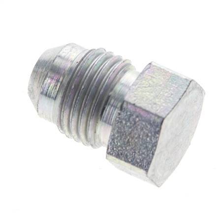 JIC Plug UNF 1/2''-20 Steel 275bar (3863.75psi) [5 Pieces]