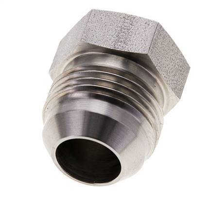 JIC Plug UN 1-1/16''-12 Stainless steel 210bar (2950.5psi)