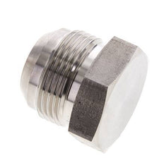 JIC Plug UN 1-5/16''-12 Stainless steel 170bar (2388.5psi)