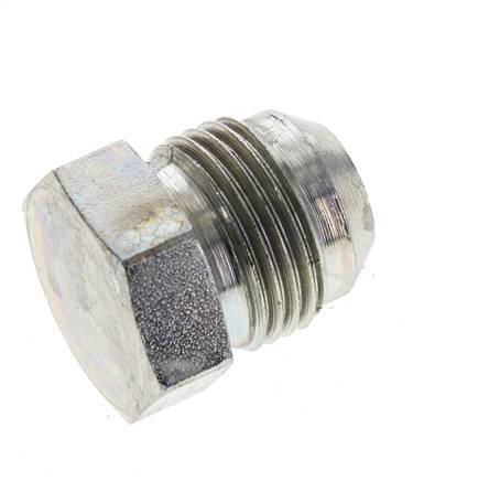 JIC Plug UNF 7/8''-14 Steel 210bar (2950.5psi) [2 Pieces]