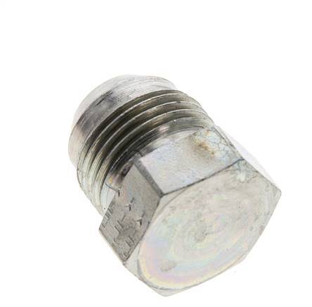 JIC Plug UNF 7/8''-14 Steel 210bar (2950.5psi) [2 Pieces]