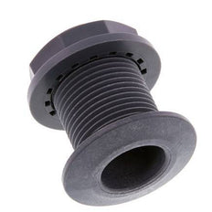 Conexión roscada para grifos de vaciado G1'' DN24 Pasamuros Polipropileno (pp) EPDM 10bar (140,5psi) FDA