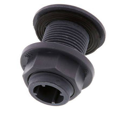 Conexión roscada para grifos de vaciado G3/4'' DN29.5 Pasamuros Polipropileno (pp) EPDM 10bar (140.5psi) FDA