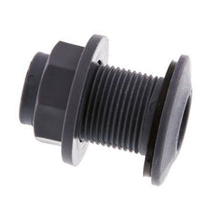 Conexión roscada para grifos de vaciado G3/4'' DN29.5 Pasamuros Polipropileno (pp) EPDM 10bar (140.5psi) FDA