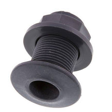 Conexión roscada para grifos de vaciado G3/4'' DN29.5 Pasamuros Polipropileno (pp) EPDM 10bar (140.5psi) FDA